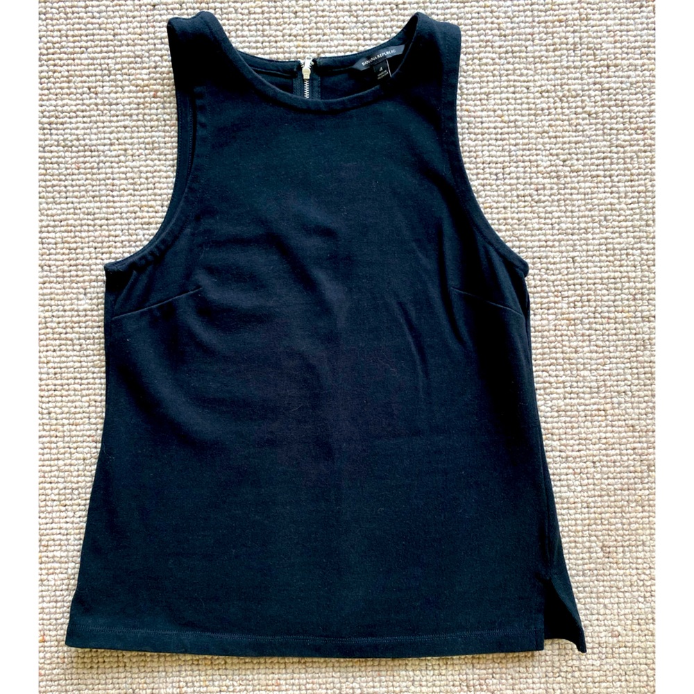 Banana Republic Back Zip Top